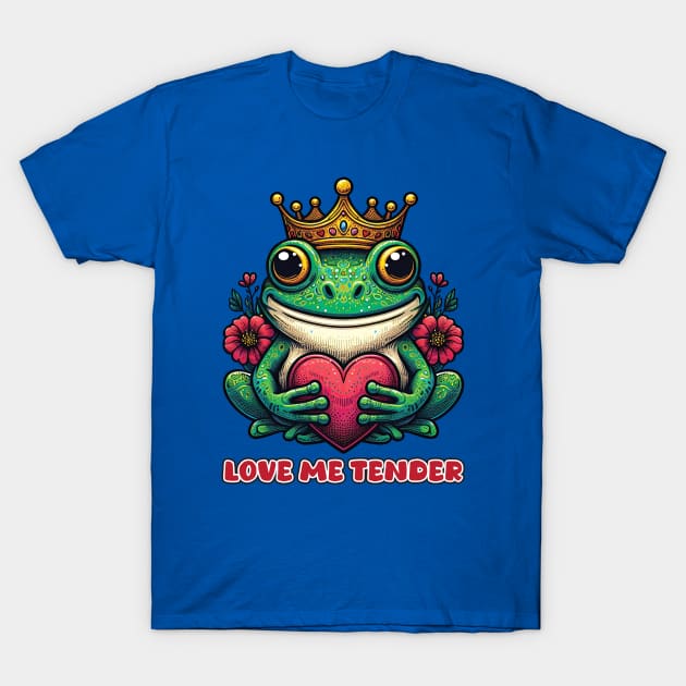 Frog Prince 43 T-Shirt by Houerd